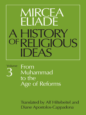 cover image of History of Religious Ideas, Volume 3